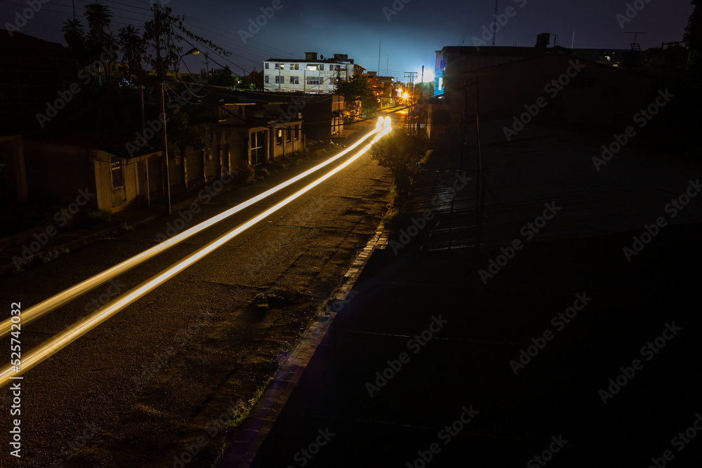 city in the dark without electricity in venezuela blackout
