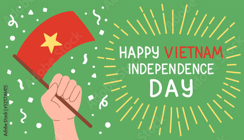 Vietnam independence day vector 2 September 