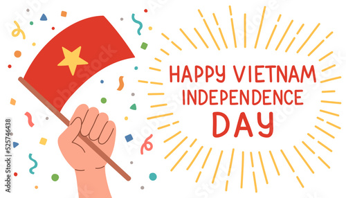 Vietnam independence day vector 2 September 