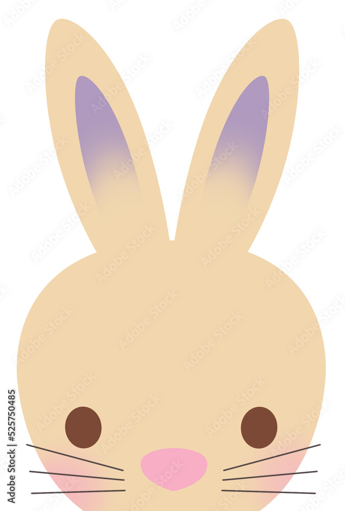 卯年のうさぎ年賀状用イラスト 卯年のうさぎ年賀状用イラスト