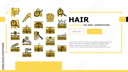 Ingrown Hair Problem Treatment landing header vector