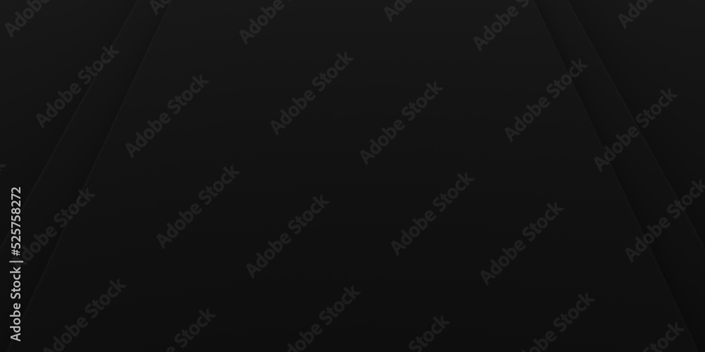 Abstract dark black shape background with high resolution. minimalistic modern design for business presentations. 3d rendering.