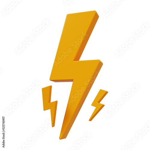 Free Download Lightning flash. Flash sale element.  3d render - GFXLoad