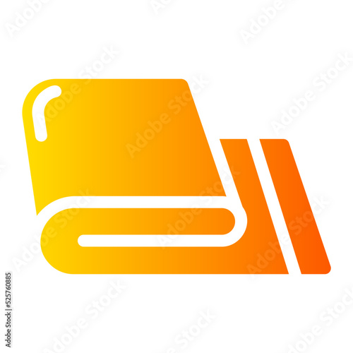 towel gradient icon