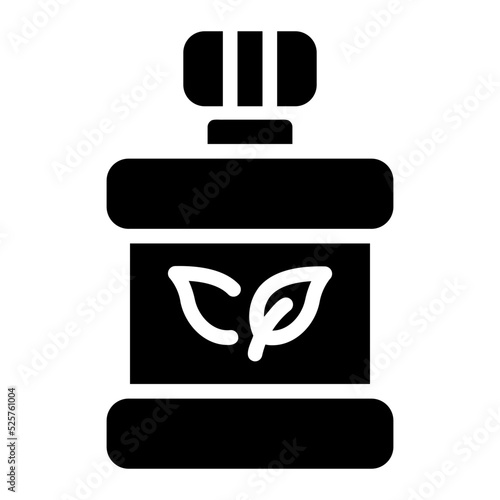 mouthwash glyph icon