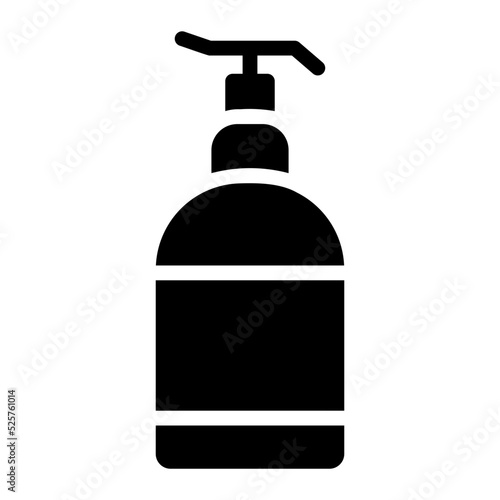 shampoo glyph icon