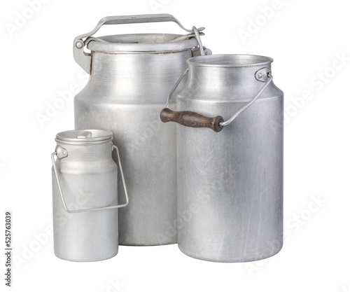 aluminium milk can