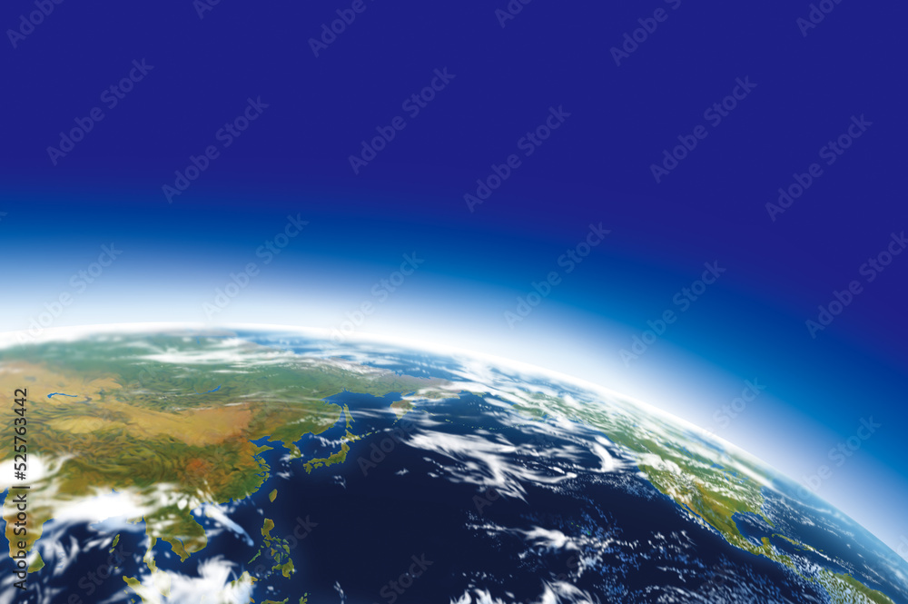 Fototapeta premium blue planet earth