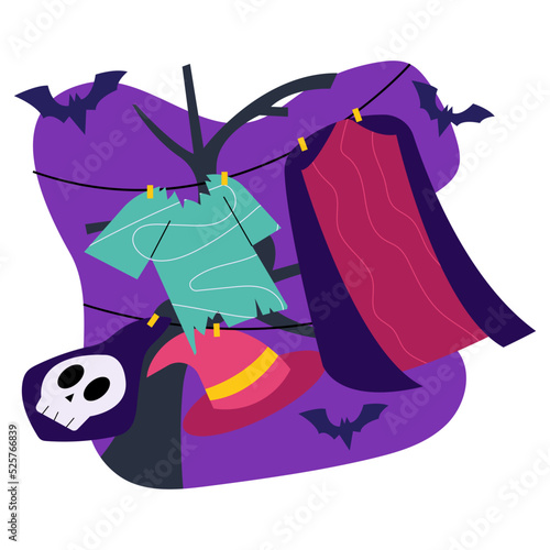 Choise you Costume Illustration