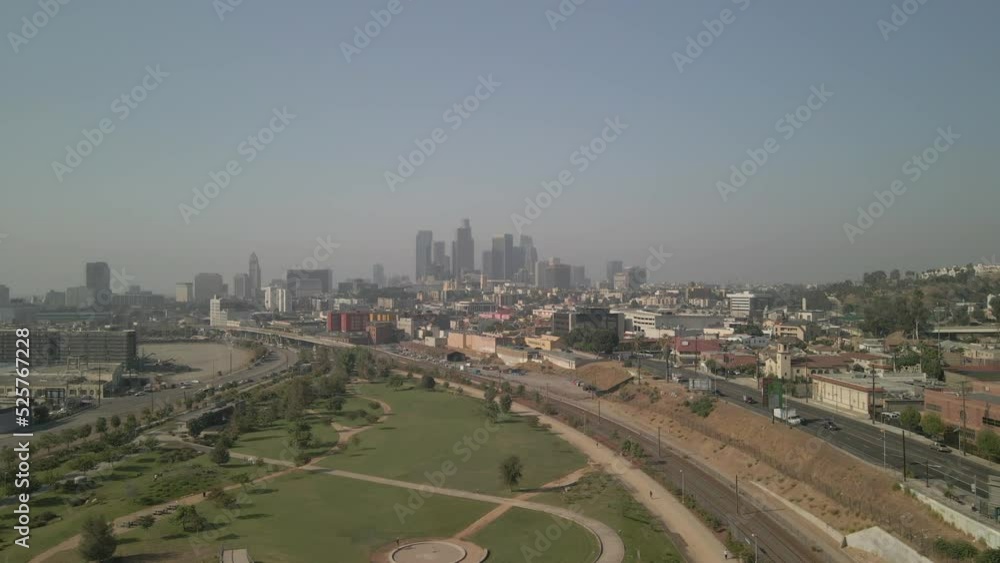 Hazy day in Los Angeles Hazy day in Los Angeles