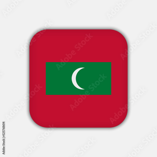 Free Download Maldives flag, official colors. Vector illustration. - GFXLoad