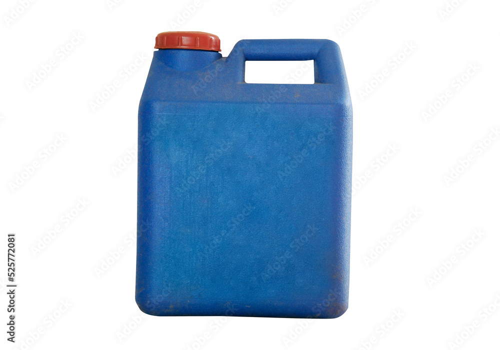 Blue plastic gallon isolated transparency background. Blue plastic gallon isolated transparency background.