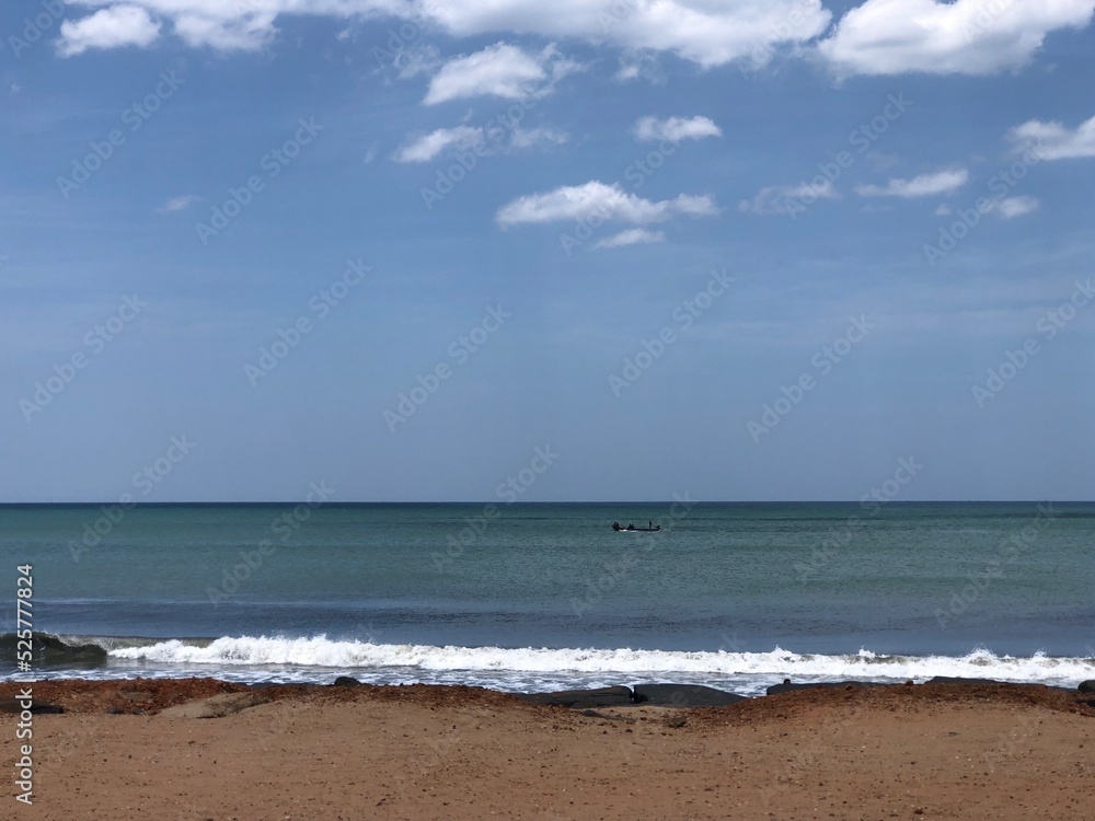 beach and sea