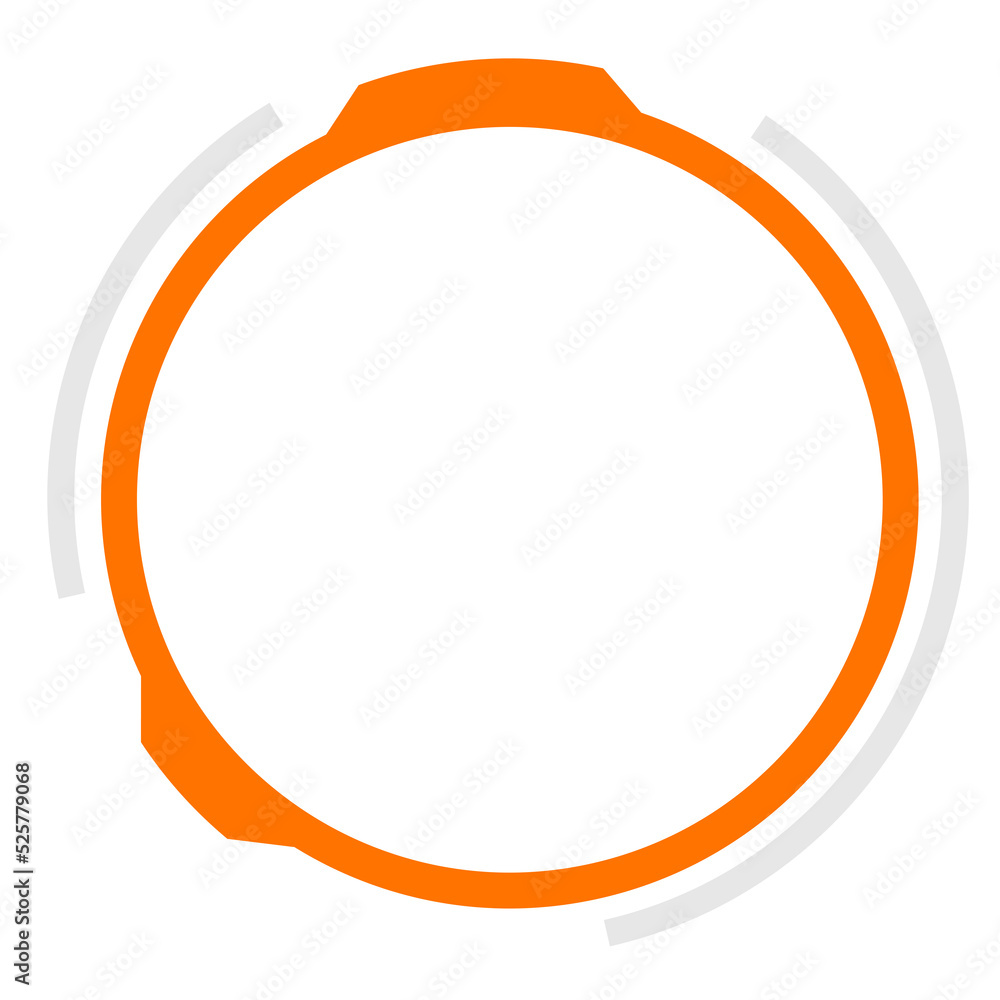 HUD FUI Design element for game and movie decoration, Cyber technology futuristic concept for user interface design HUD FUI Design element for game and movie decoration, Cyber technology futuristic concept for user interface design