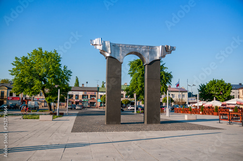 Monument to the fighters for independence of Poland. Lask, Lodzkie Voivodeship, Poland