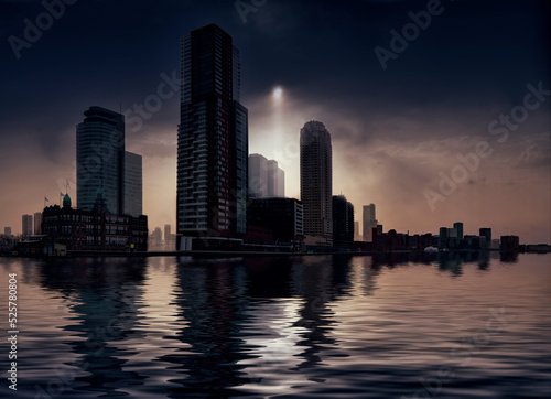 Fantastic views of the unique city of Rotterdam