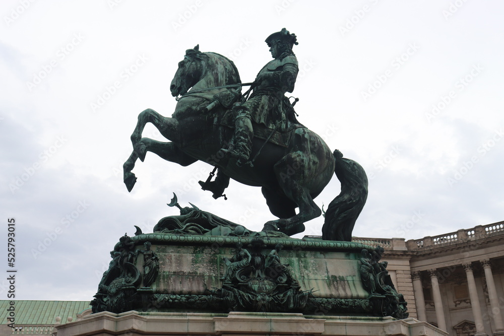 Maria Theresa Square in Vienna