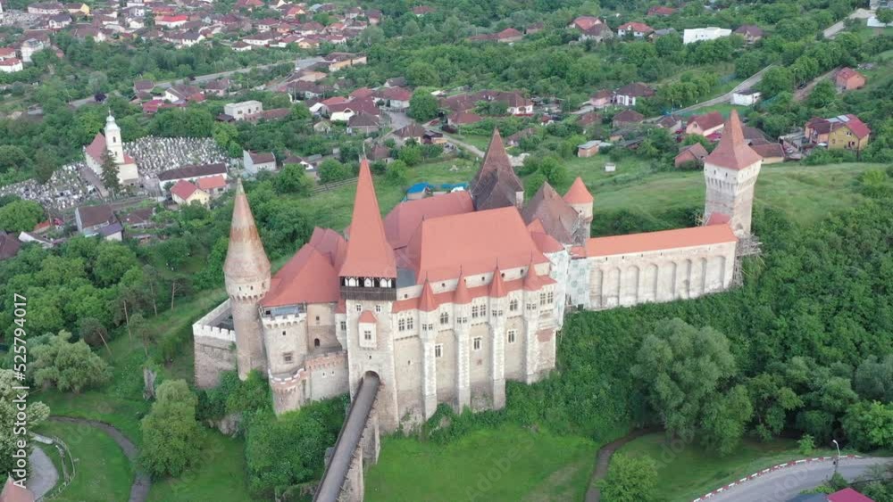 Corvin Castle în Hunedoara în Romania Corvin Castle în Hunedoara în Romania