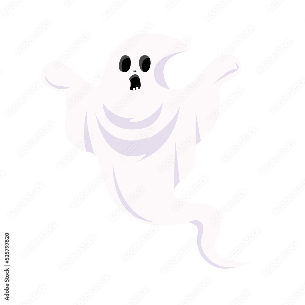 Obraz premium Halloween cool Ghost design
