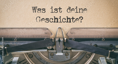 Photos Alte Schreibmaschine - Was ist deine Geschichte