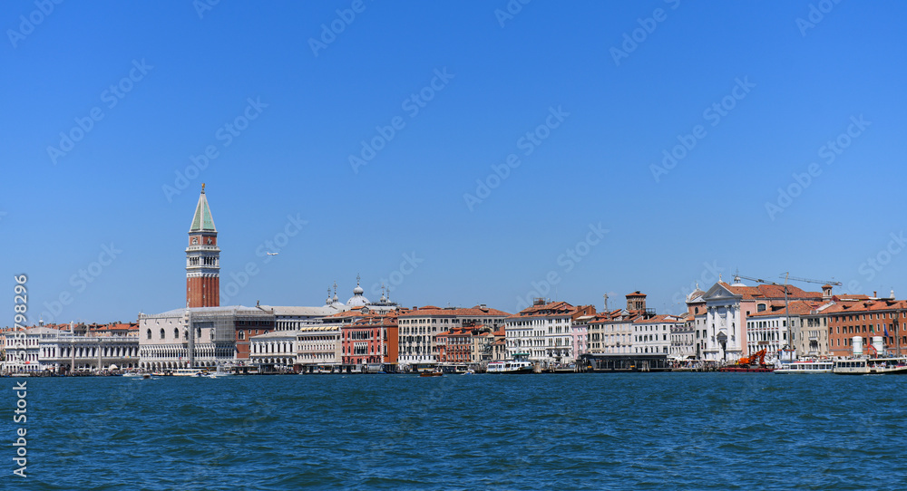 
View of Venice from the sea