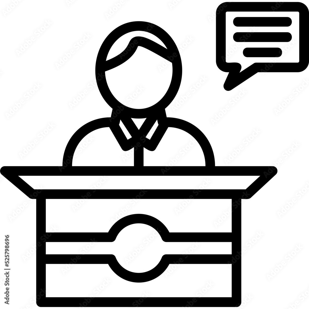 Spokesperson Icon Spokesperson Icon