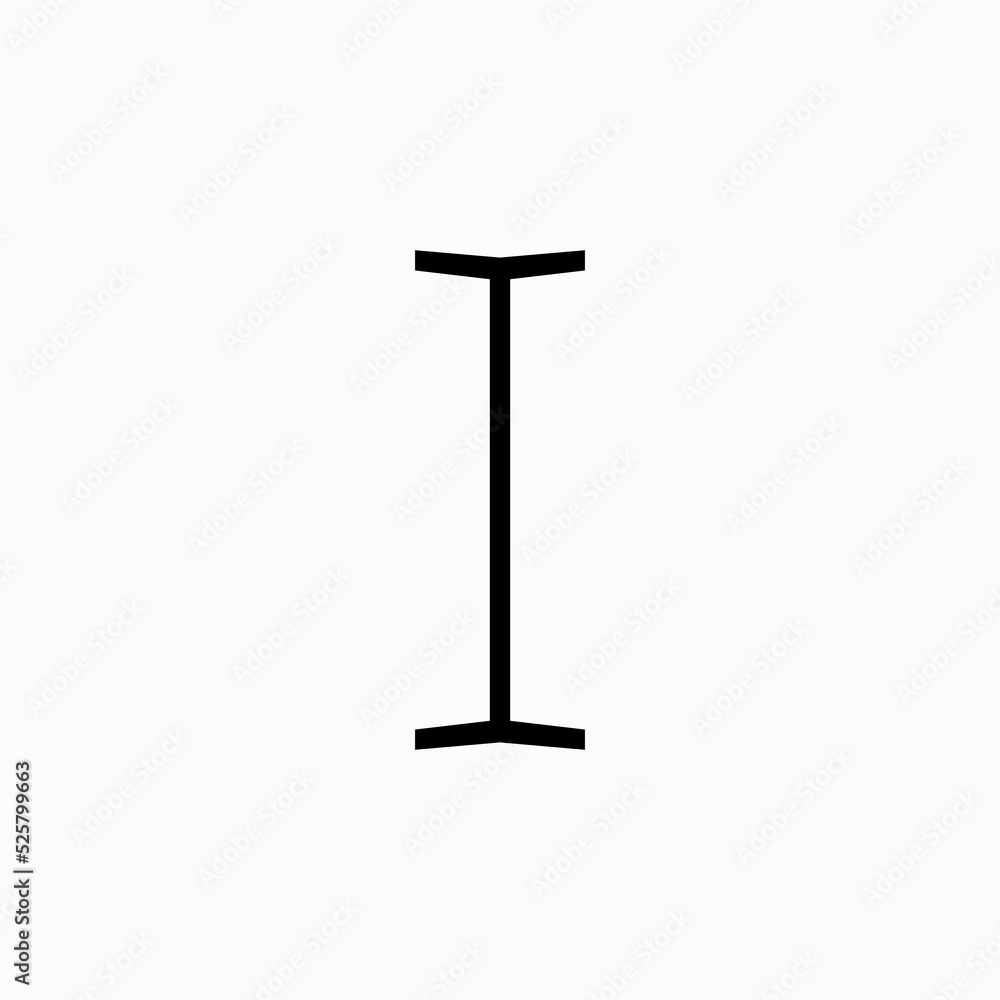 Text Cursor Icon. Input Text Symbol - Vector. Text Cursor Icon. Input Text Symbol - Vector.