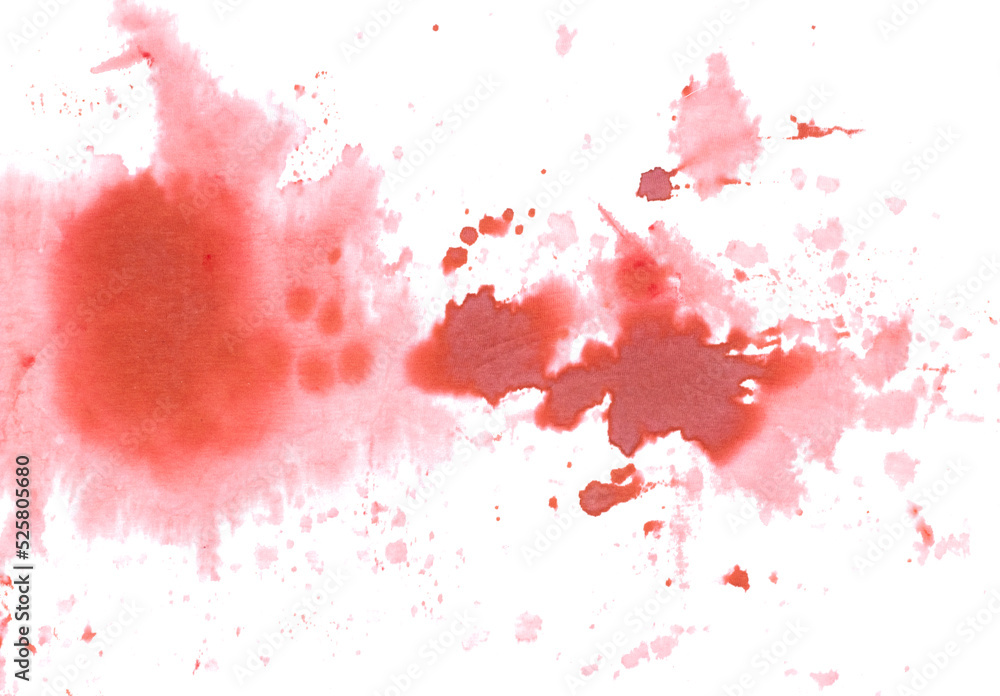 Blood Splatter Smear Stain Overlay Texture
