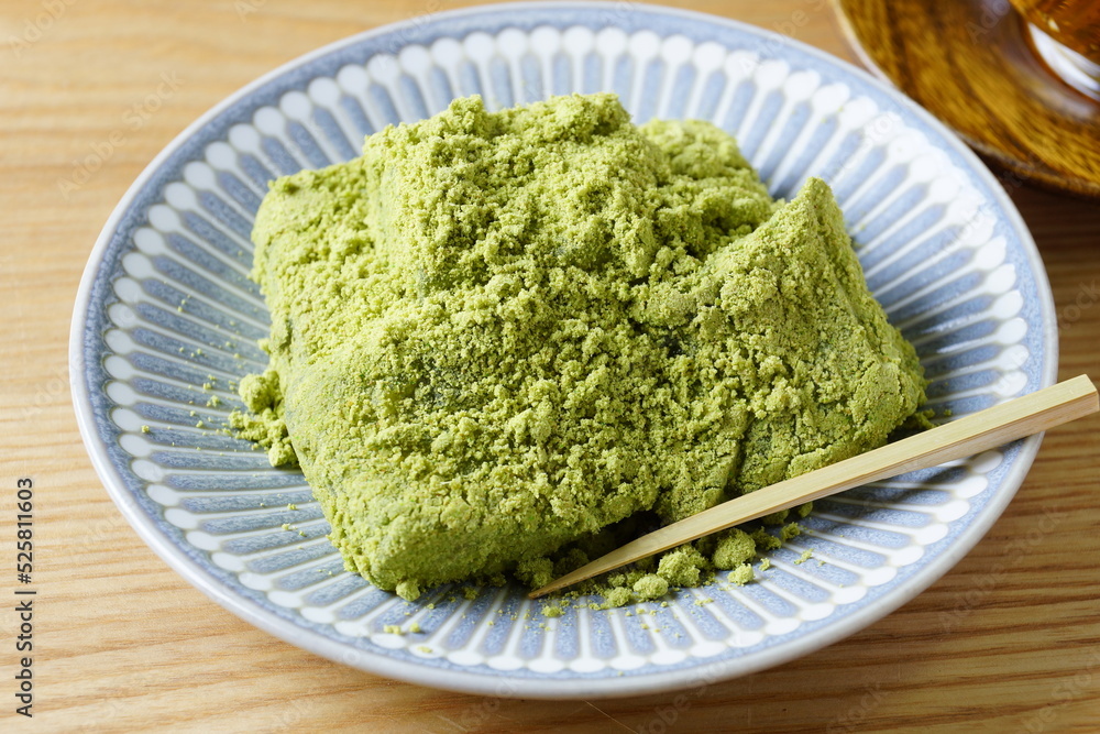 抹茶わらび餅　和菓子