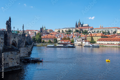 Prague Castle view in Prague City