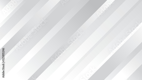 Abstract white and grey gradient color with diagonal lines vector background. Digital future technology concept.