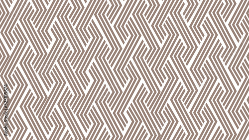 Vector geometric diagonal fabric waves seamless texture