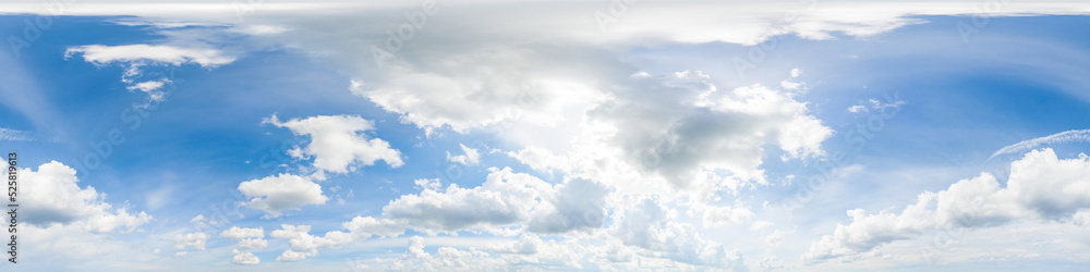 Sky hemisphere. Dome photo of sky for your 360° VR photography or video Sky hemisphere. Dome photo of sky for your 360° VR photography or video