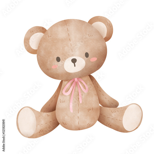 Brown teddy bear