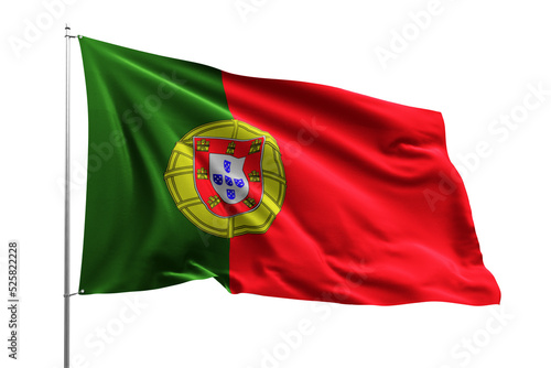 flag national transparent high quality flying realistic real original PORTUGAL