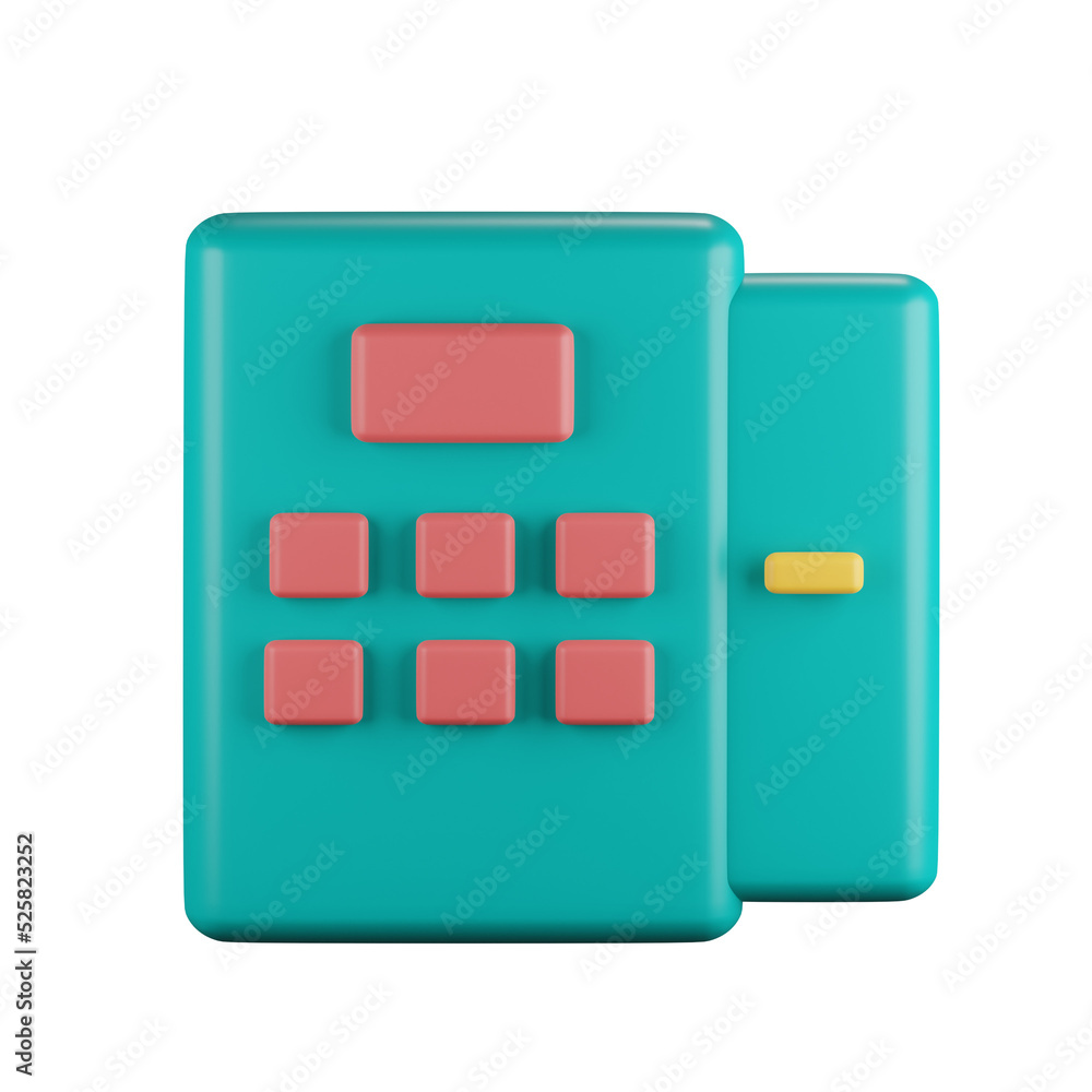 Atm machine illustration 3d rendering Atm machine illustration 3d rendering