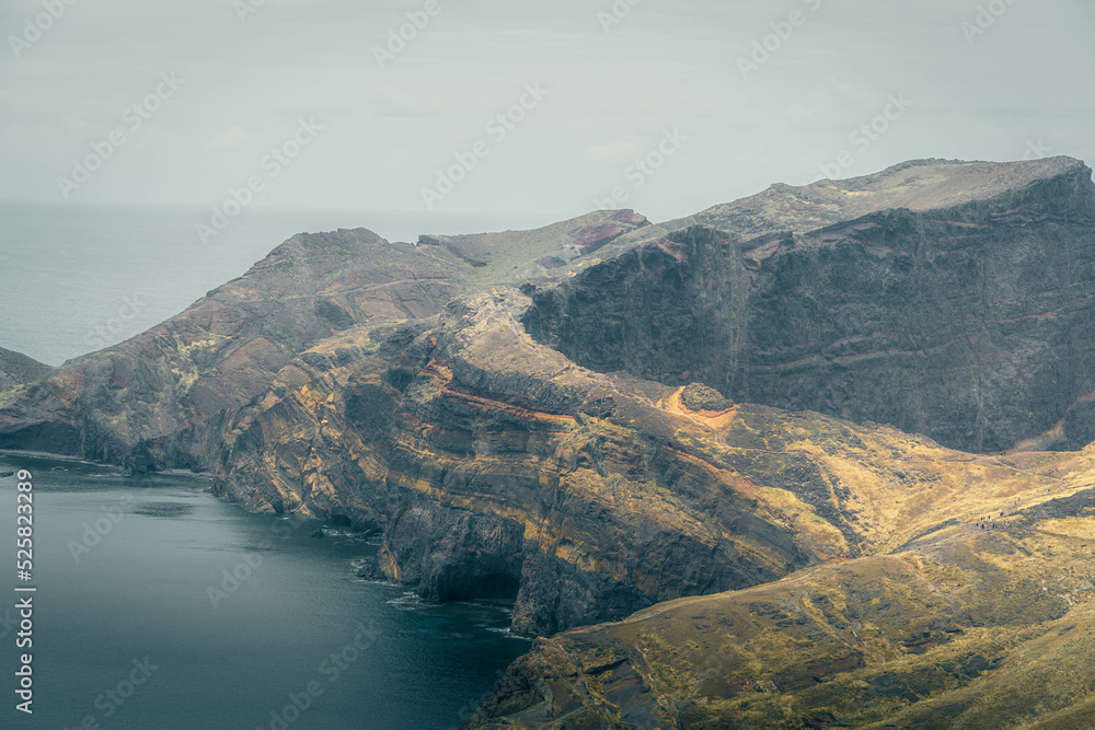 The Sao Lourenco hike in Madeira is a pathway leading through alien-like terrain in one of the most spectacular landscapes of the portugeese island The Sao Lourenco hike in Madeira is a pathway leading through alien-like terrain in one of the most spectacular landscapes of the portugeese island