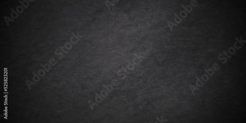 Dark Black stone concrete grunge backdrop texture background anthracite panorama. Panorama dark grey grunge black slate background or texture.