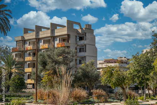 The abandoned city, ghost town, Varosha in Famagusta, North Cyprus. The local name is "Kapali Maras" in Cyprus.