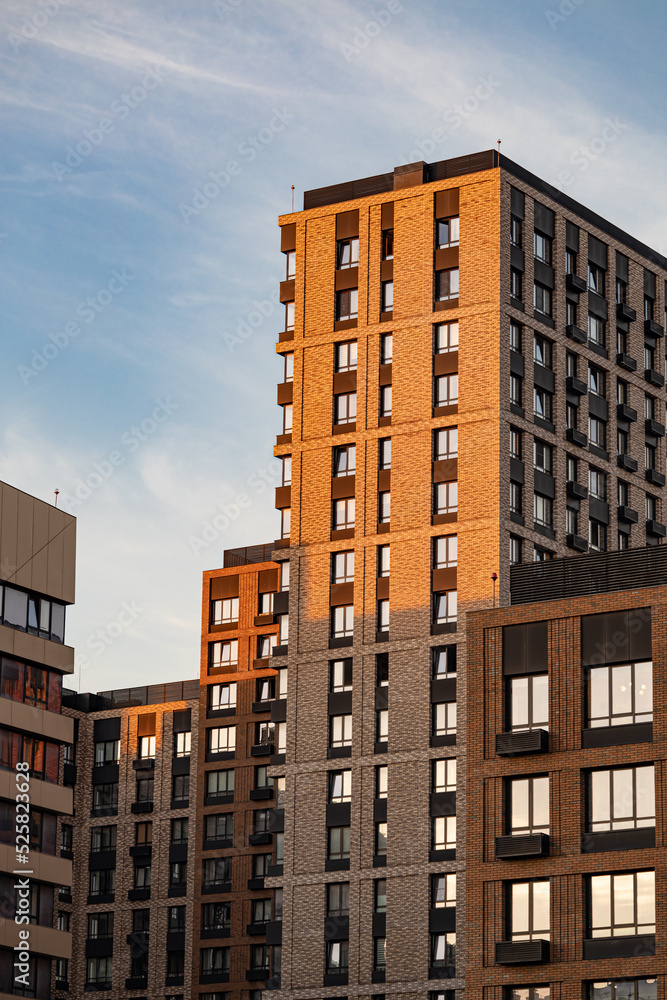 Fototapeta premium modern residential complex