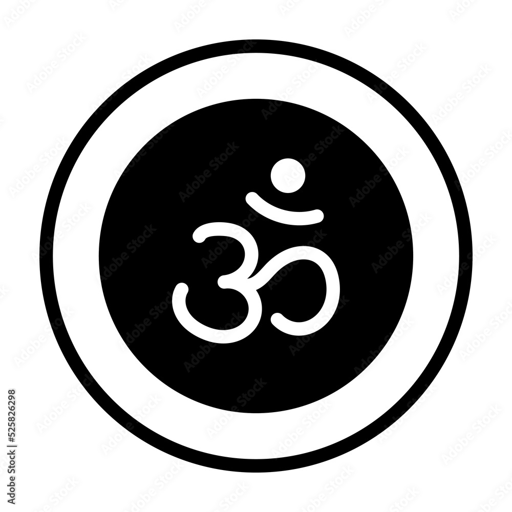 om vector icon. Hindu festival, Hindu celebration icon, om vector icon. Hindu festival, Hindu celebration icon,