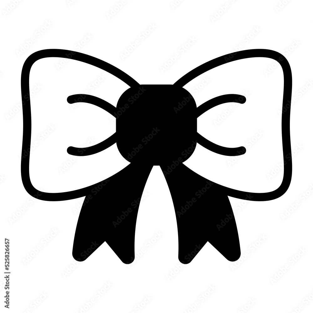 bow tie vector glyph icon. Hindu festival, Hindu celebration icon, bow tie vector glyph icon. Hindu festival, Hindu celebration icon,