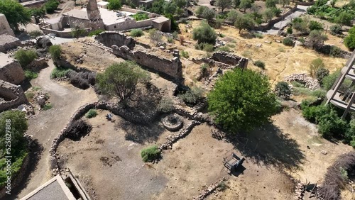 Midyat City Center Drone Video, Midyat Mardin, Turkey photo