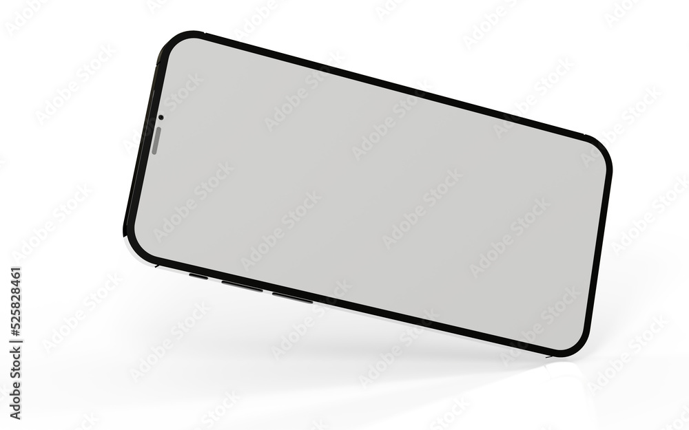 Modern frameless smartphone Mock up Modern frameless smartphone Mock up