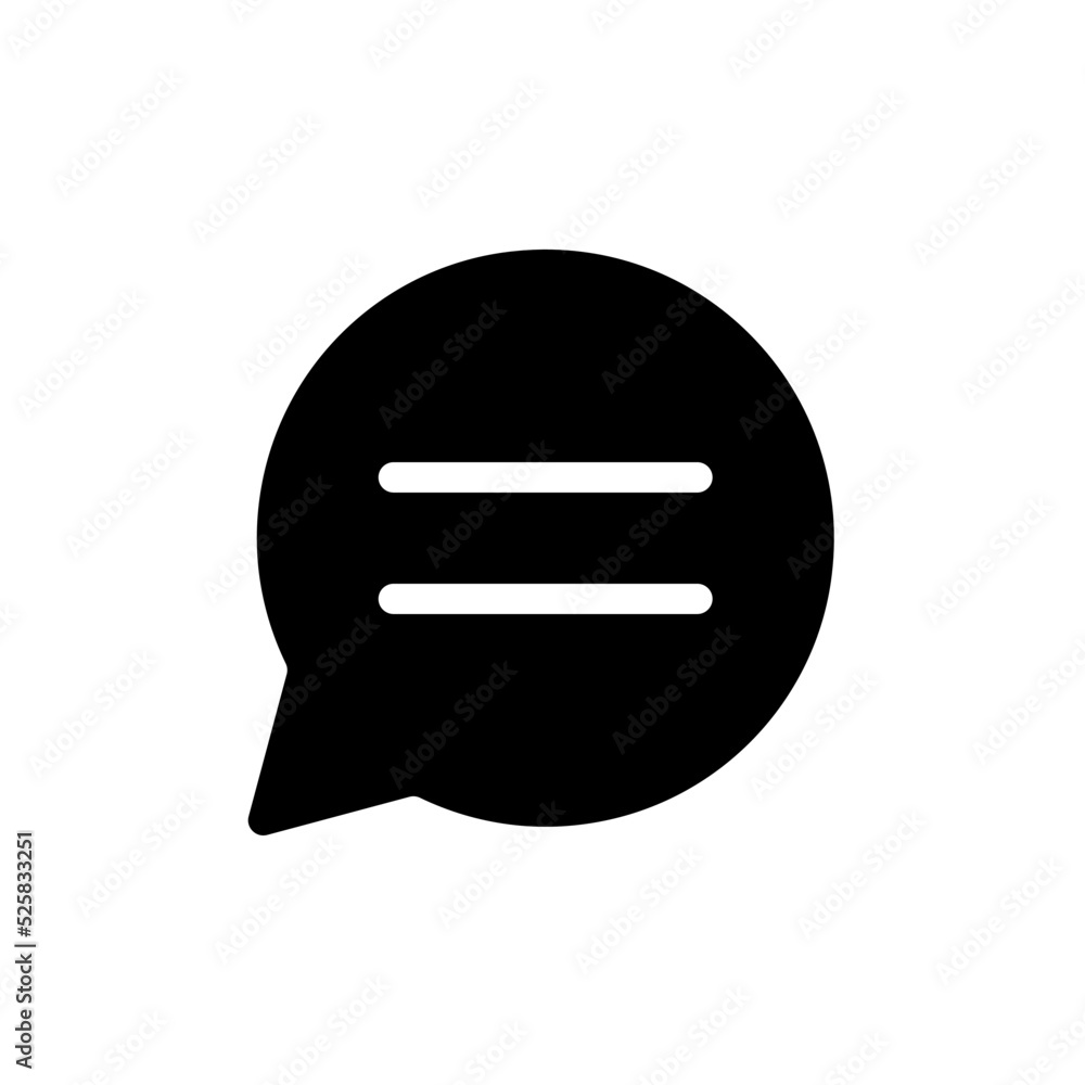 Buyer-to-seller chat black glyph ui icon. Real-time communication. User interface design. Silhouette symbol on white space. Solid pictogram for web, mobile. Isolated vector illustration