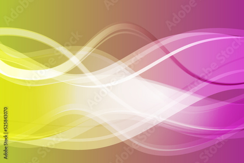 Bright wavy abstract background. Vector design