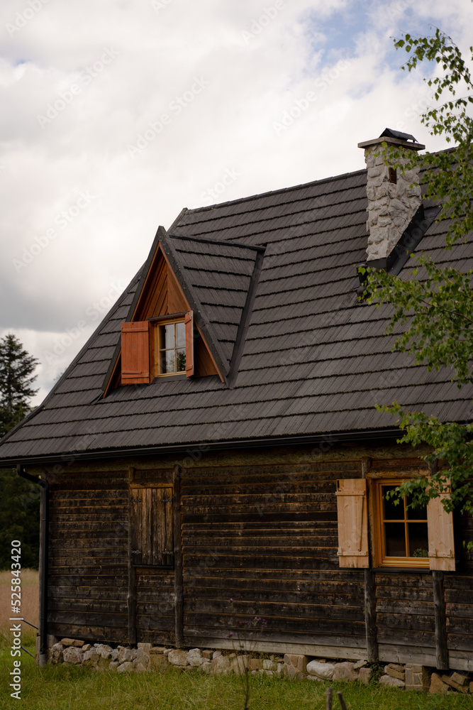 old house in the woods