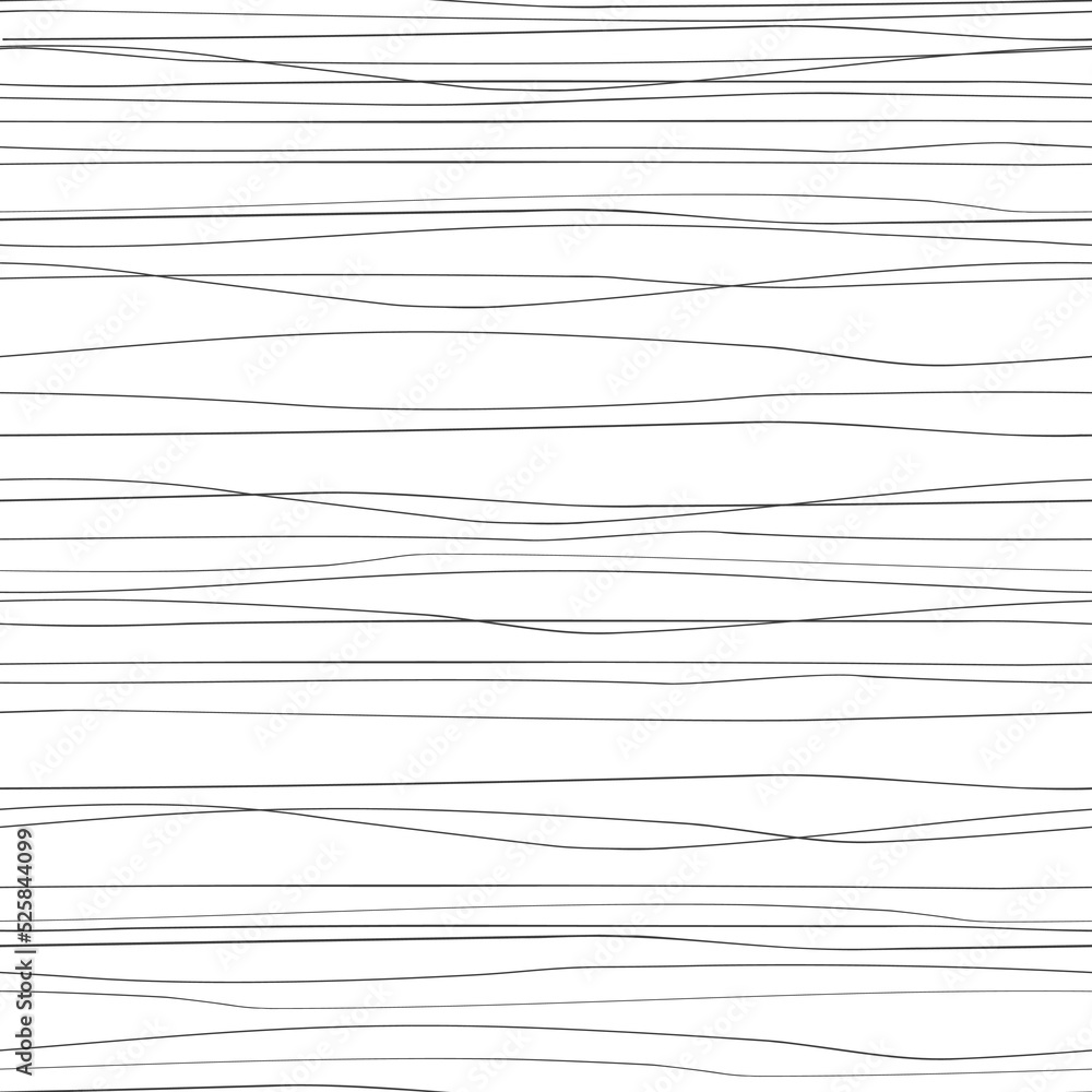 Abstract seamless pattern with thin hand drawn horizontal lines. Strokes background, vector illustration Abstract seamless pattern with thin hand drawn horizontal lines. Strokes background, vector illustration
