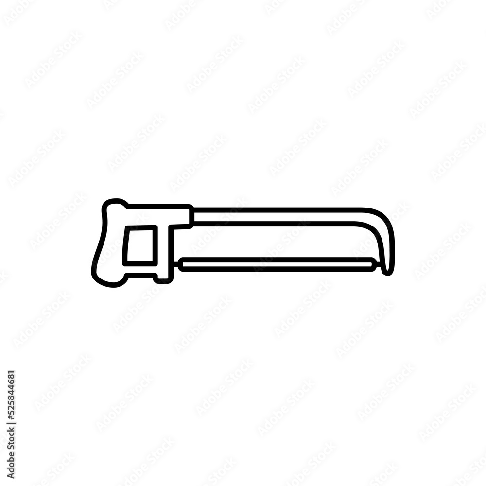 saw icon vector illustration logo template for many purpose. Isolated on white background. saw icon vector illustration logo template for many purpose. Isolated on white background.