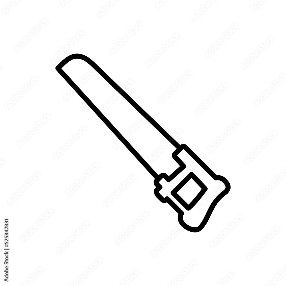 saw icon vector illustration logo template for many purpose. Isolated on white background. saw icon vector illustration logo template for many purpose. Isolated on white background.